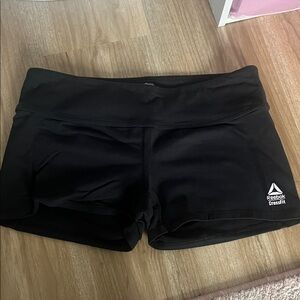 Reebok Women's Black Athletic Shorts